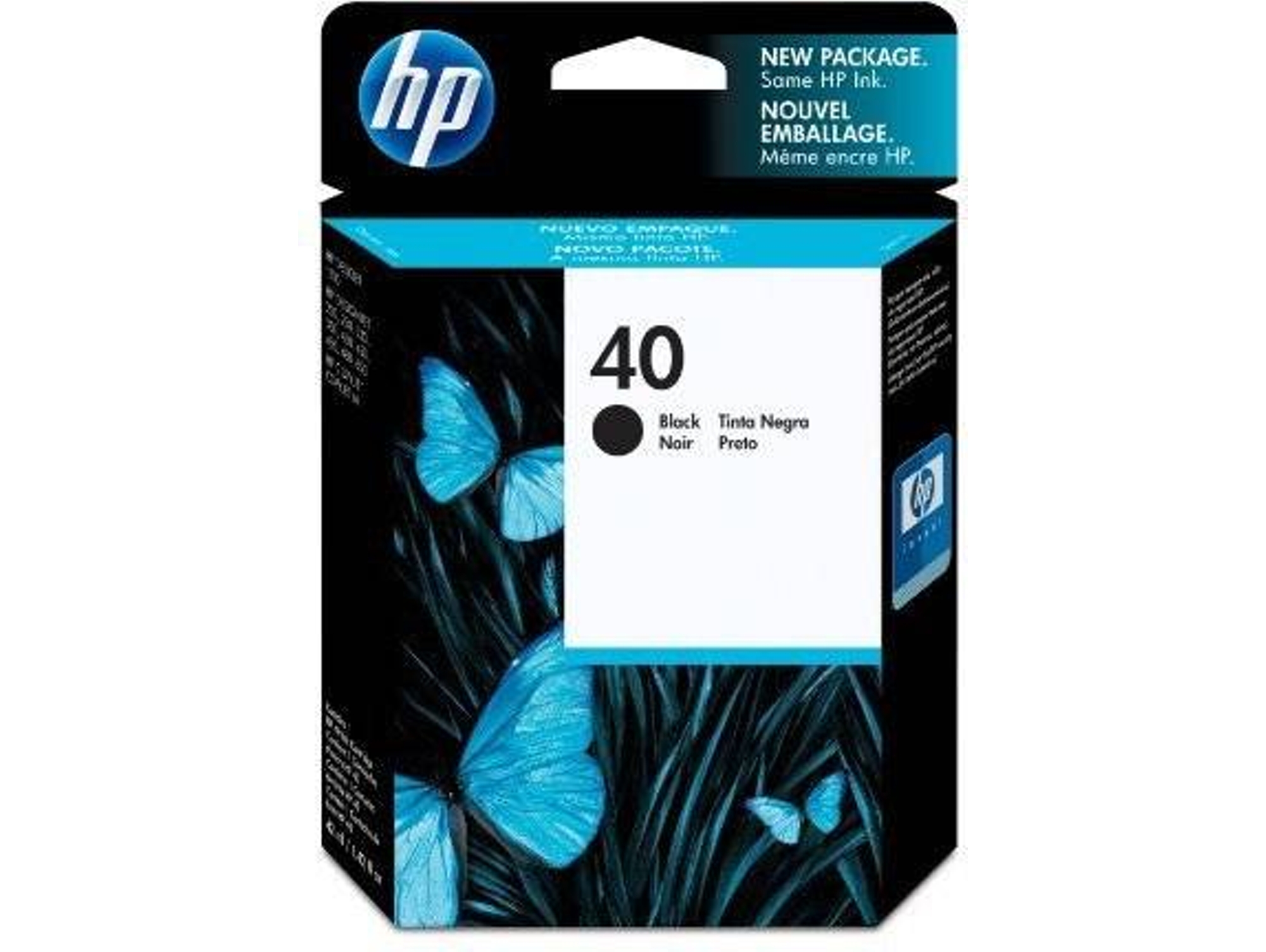 Cartucho HP 40 Negro
