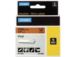 Cinta Etiquetas DYMO ID1-12 Naranja