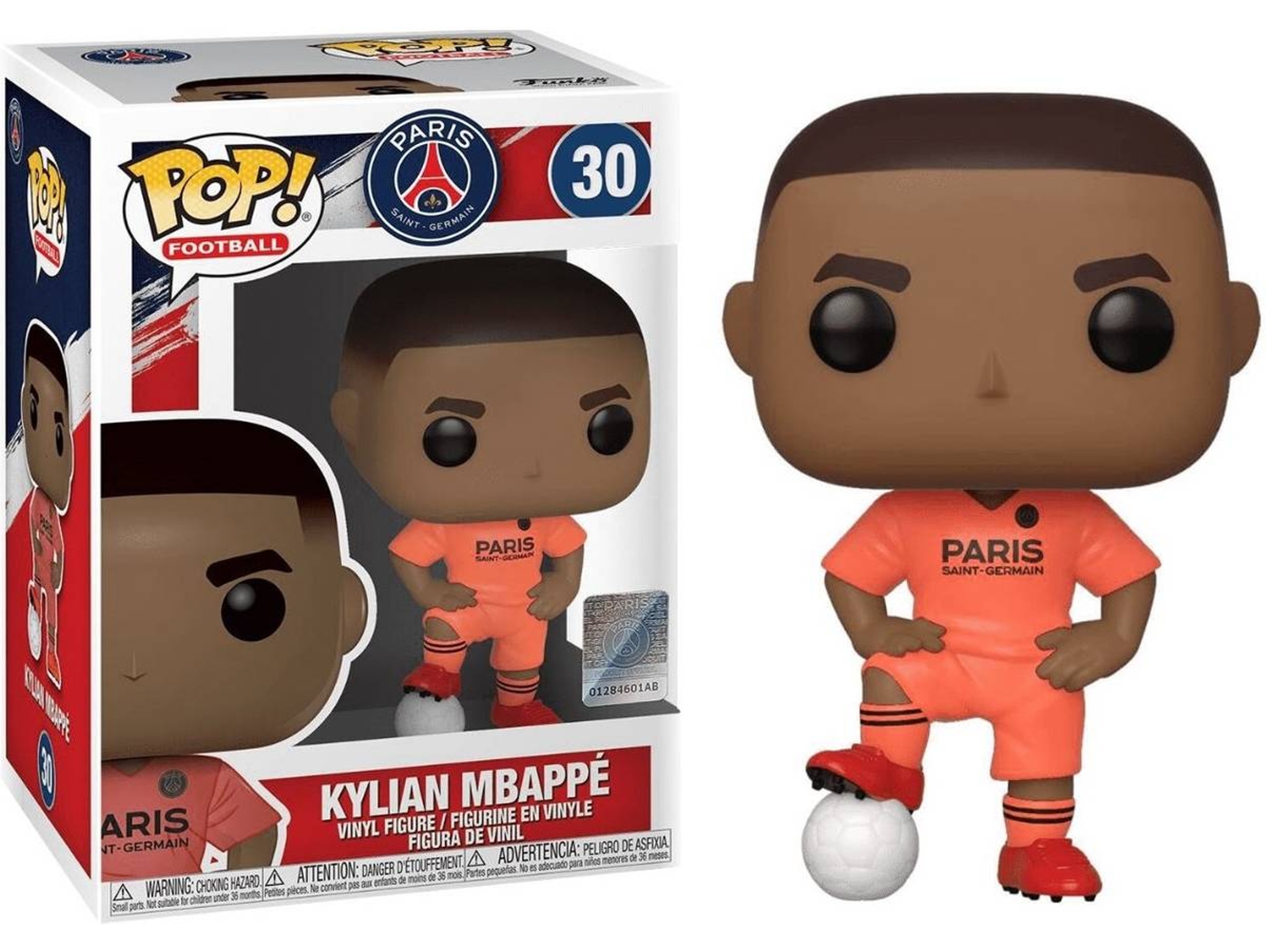 Figura FUNKO POP! Football: PSG - Kylian Mbappé (Away)