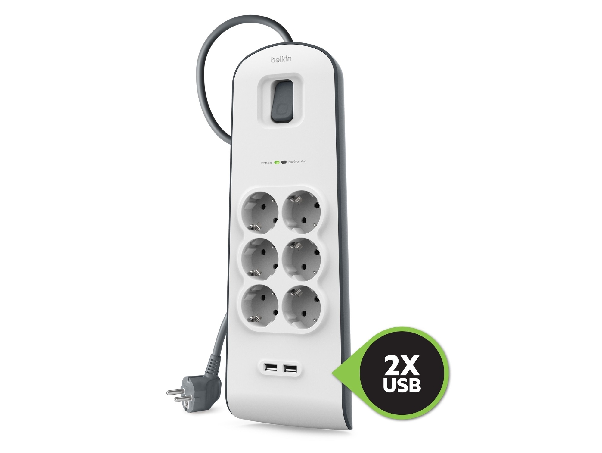Regleta BELKIN BSV604VF2M (6 tomas)