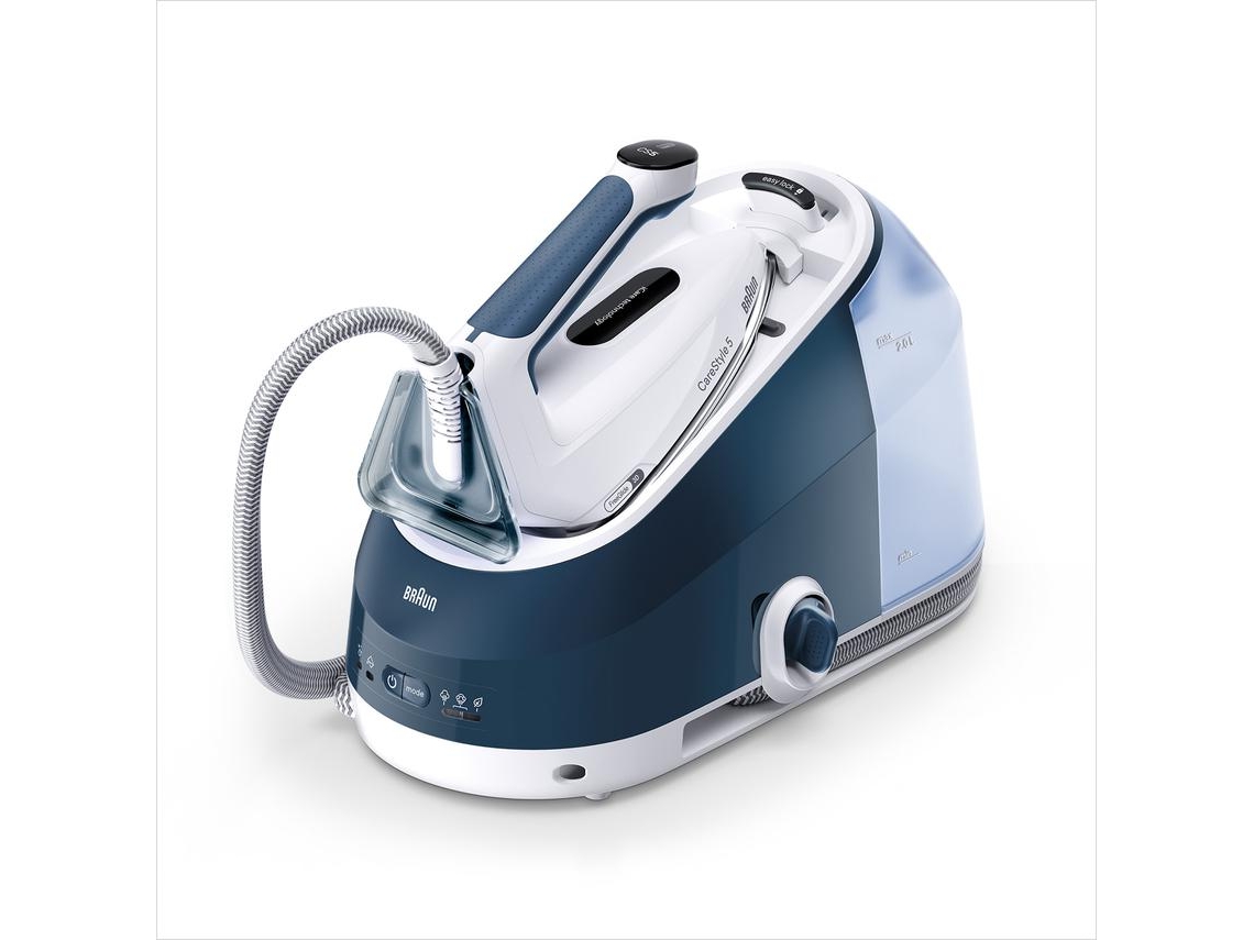 Plancha con Caldera BRAUN CARESTYLE 5 IS 5245 BL (Presión 7 bar - Chorro de vapor 480 g/min)