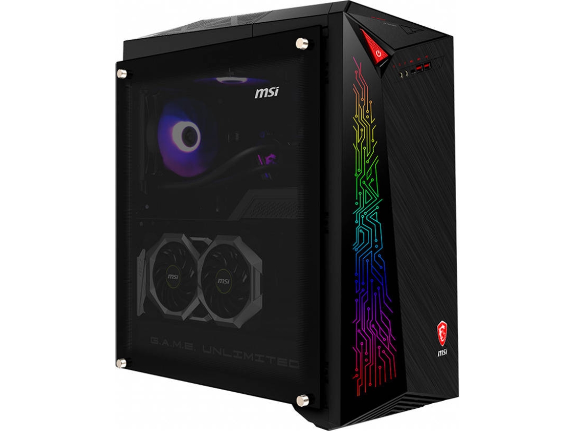 Desktop Gaming MSI MEG Infinite X 10TE-828EU (Intel Core i7-10700KF - NVIDIA GeForce RTX 3080 - RAM: 32 GB - 2 TB HDD + 1 TB SSD)