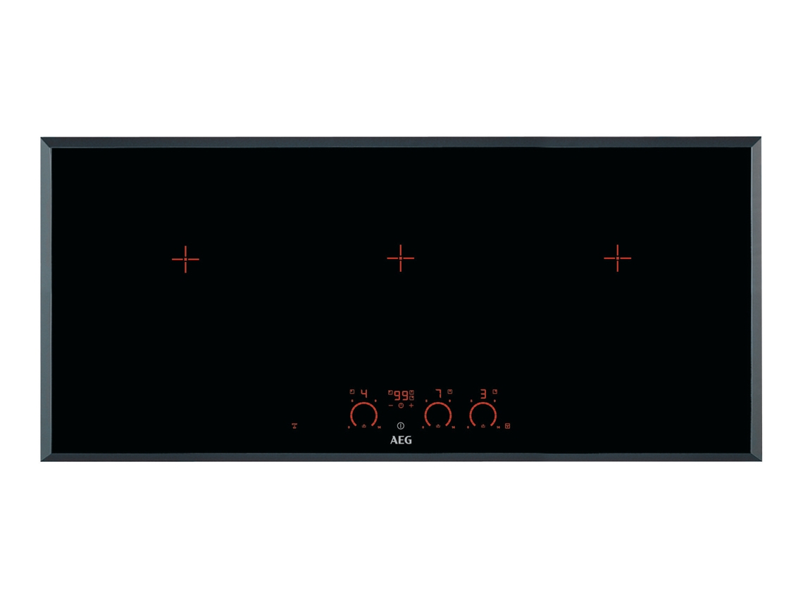 Placa Flex de Inducción AEG HK973500FB (Eléctrica - 91 cm - Negro)