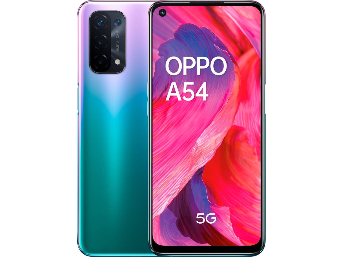 Smartphone OPPO A54 5G (6.5'' - 4 GB - 64 GB - Púrpura) | Worten