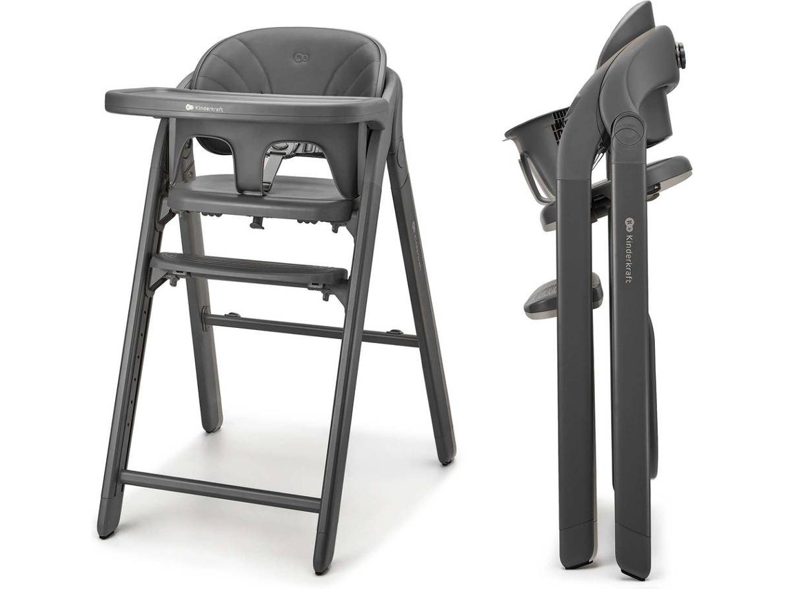 Silla de comedor 3 en 1 Kinderkraft Tino (hasta 110 kg - gris)