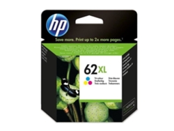 Cartucho de tinta Original HP 62 XL de alta capacidad Tricolor para HP OfficeJet 5740 HP ENVY 5540, 5640, 7640