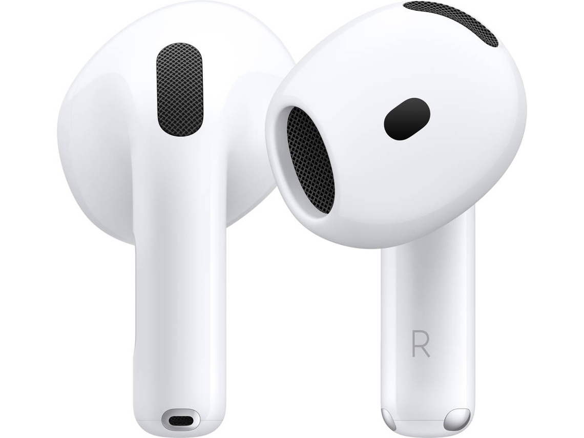 Airpods 4 APPLE (In Ear - Micrófono - Blanco)