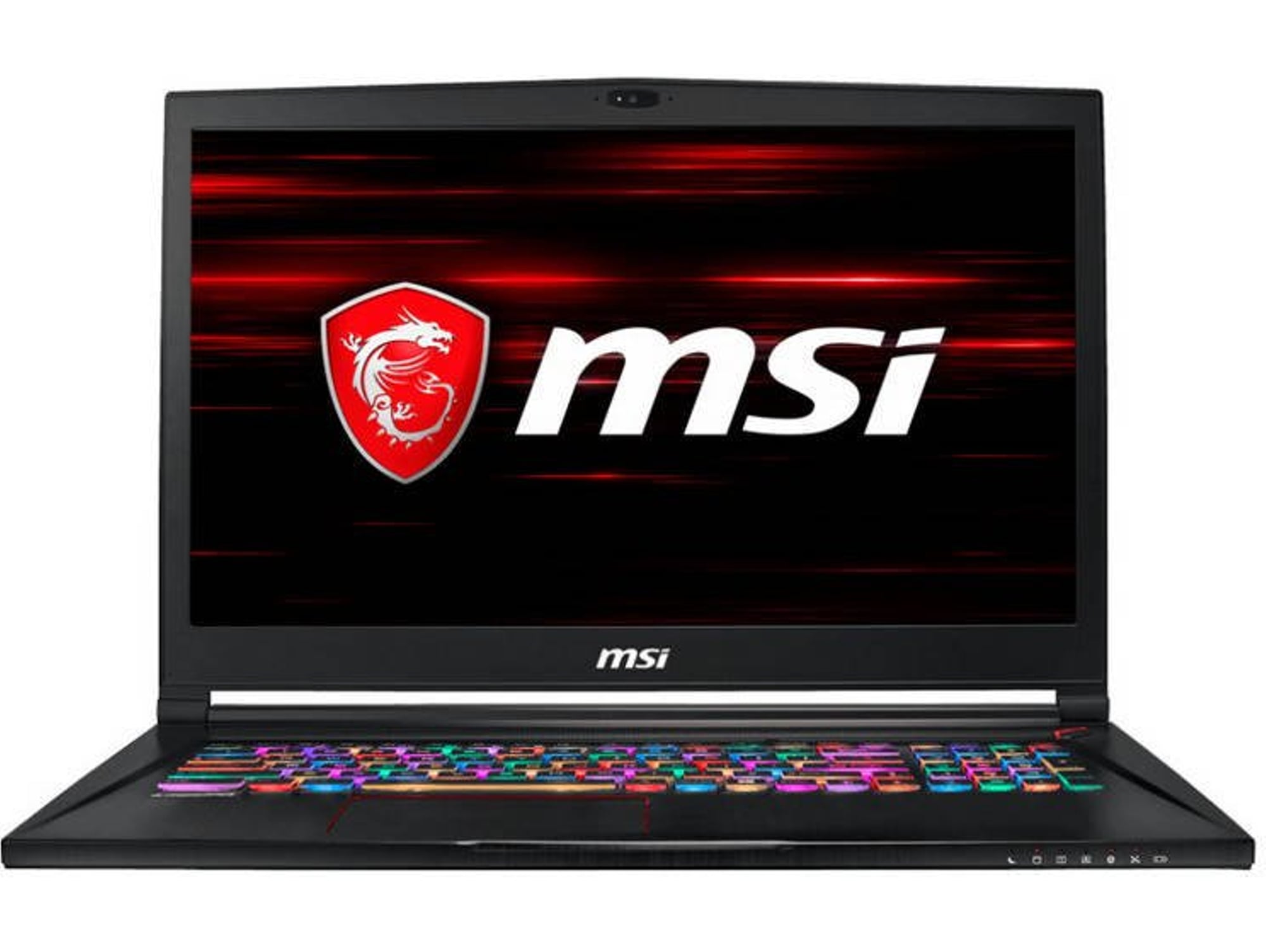 Portátil Gaming MSI GS73 Stealth 8RD-006XES (Intel Core i7-8750H - NVIDIA GeForce GTX 1050 Ti - RAM: 16 GB - 256 GB SSD + 1 TB HDD - 17.3'')