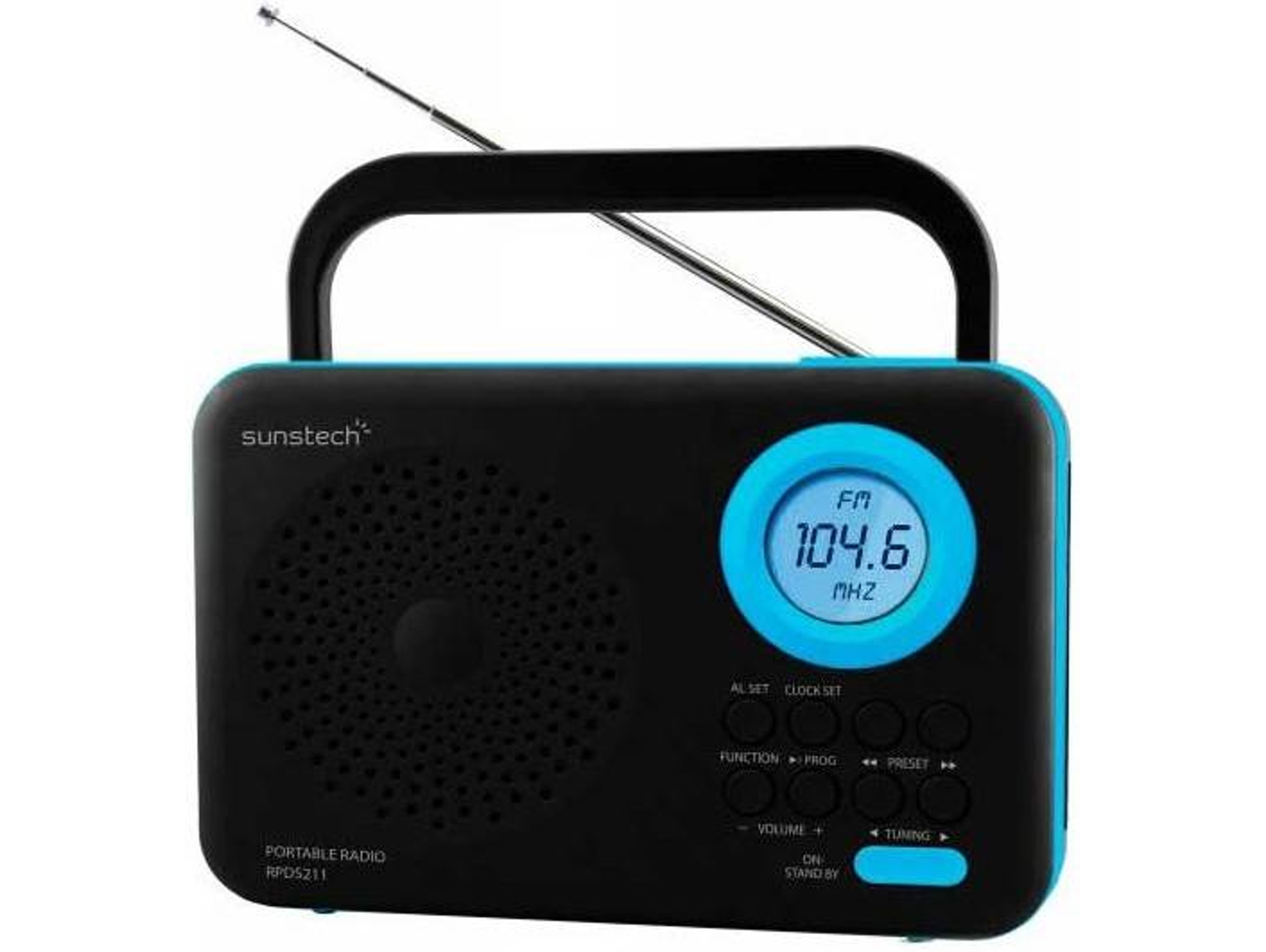 Radio Portátil SUNSTECH RPDS211 Azul