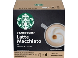 Cápsulas de café STARBUCKS by Dolce Gusto Latte Macchiato (Pack de 12)