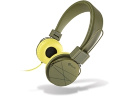 Auriculares con Cable MELICONI Speak Street (On Ear - Micrófono - Verde)