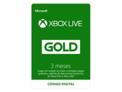 Tarjeta Xbox Live Gold 3 Meses (Formato Digital)