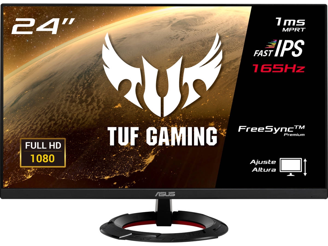 Monitor Gaming ASUS TUF VG249Q1R (24'' - 1 ms - 165 Hz - FreeSync)