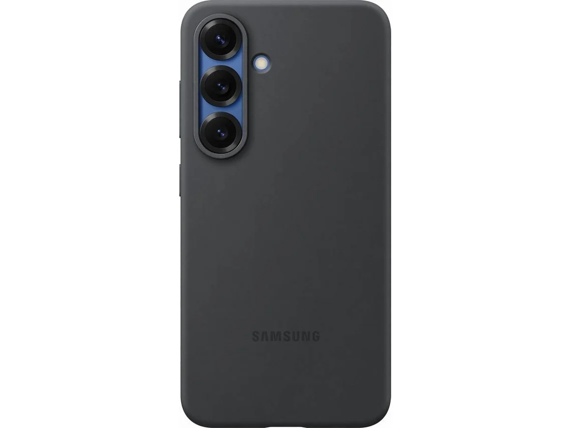 Funda SAMSUNG Galaxy S25 Silicona (Negro)