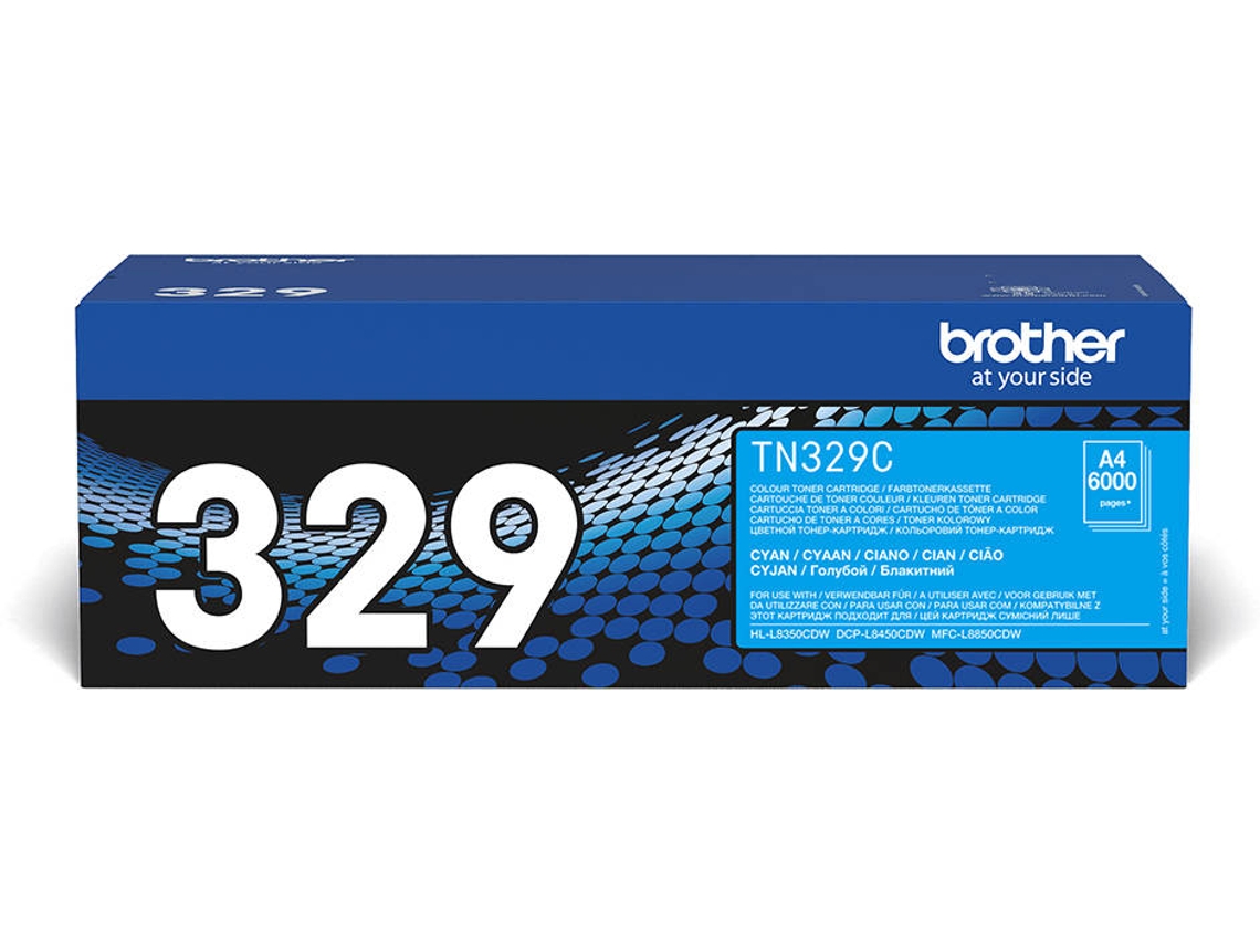 Cartucho de Tóner Original BROTHER Cian TN329C