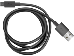 Cable KSIX B1740CU03 (USB - MicroUSB - 3 m - Negro)