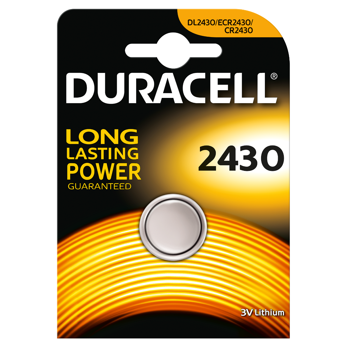 Pila Litio DURACELL Electronics 2430