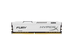 Memoria RAM DDR4 HYPERX Fury (1 x 16 GB - 2400 MHz - CL 15 - Blanco)