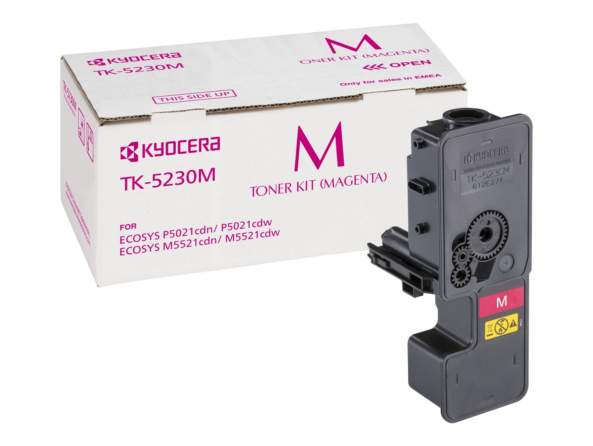 Cartucho de tóner Original KYOCERA TK-5230M Magenta