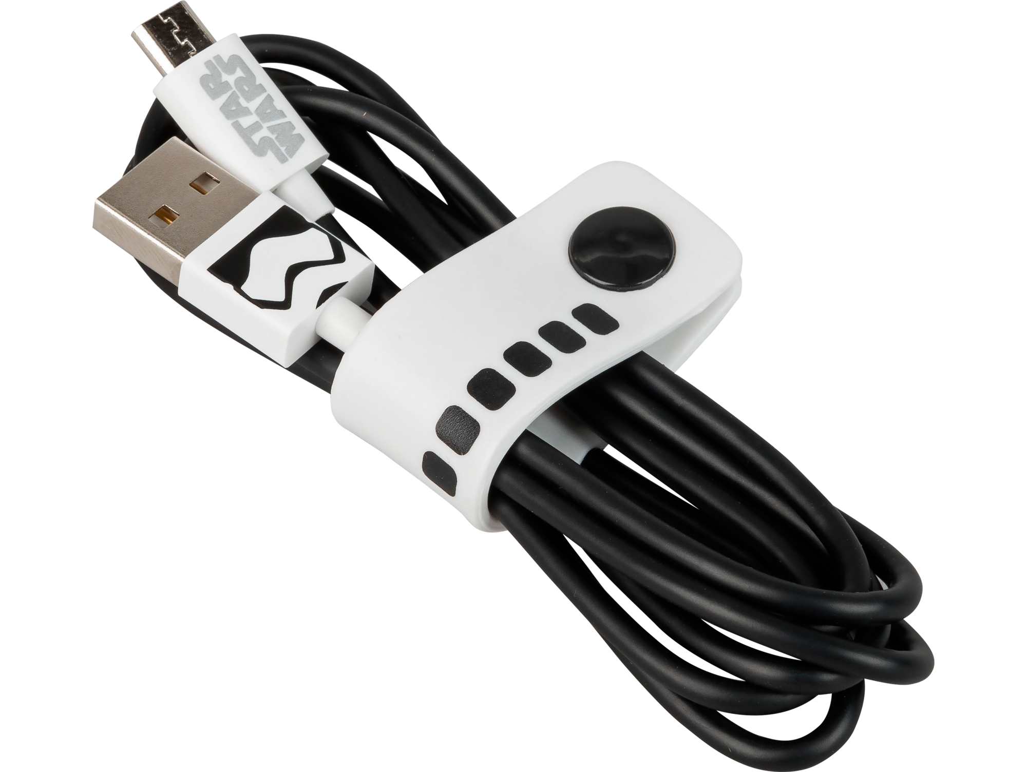 Cable TRIBE Star Wars (USB - MicroUSB - 1.2 m - Negro)