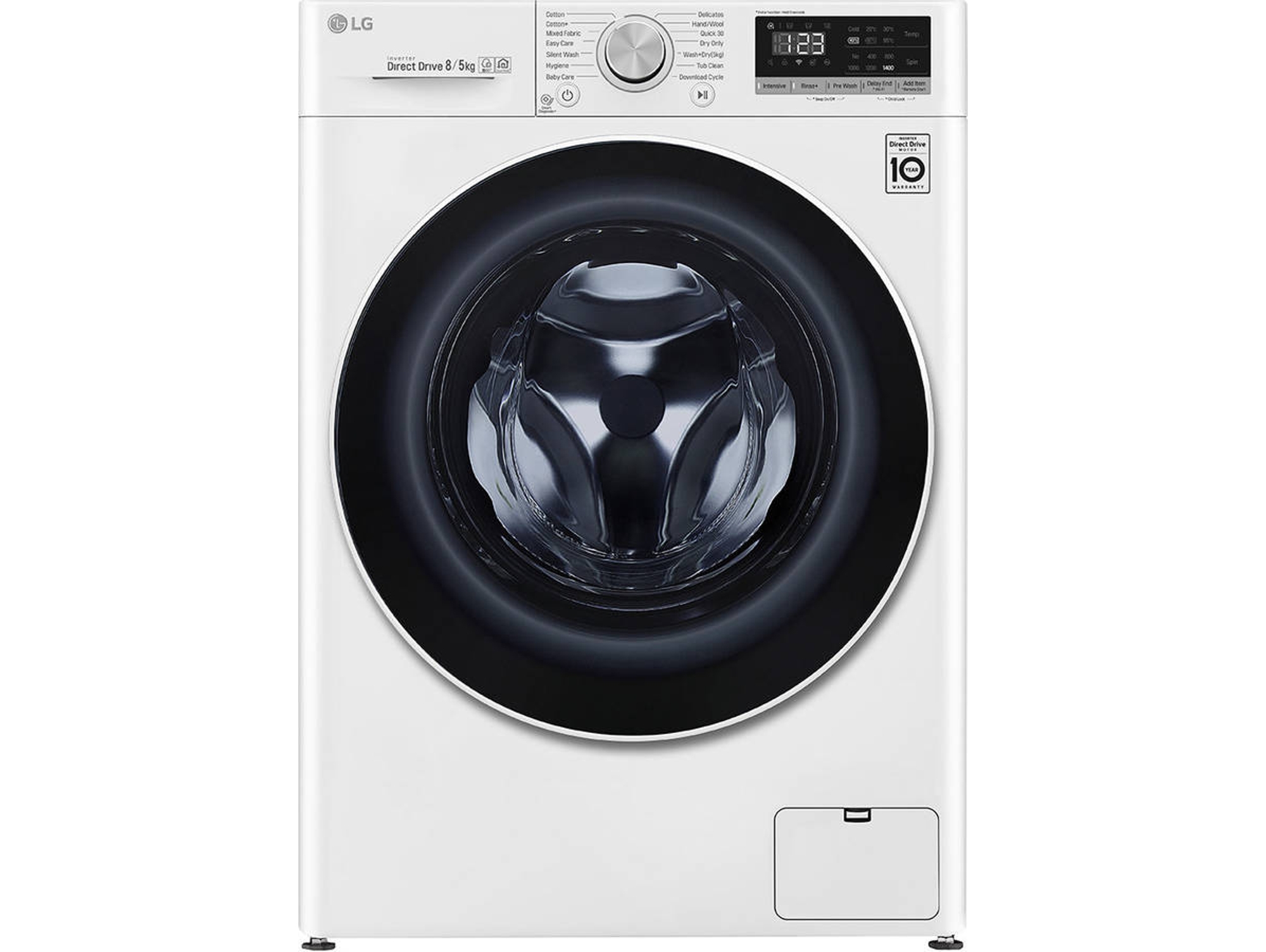 Lavasecadora LG F4DN408N0 (5/8 kg - 1400 rpm - Blanco)