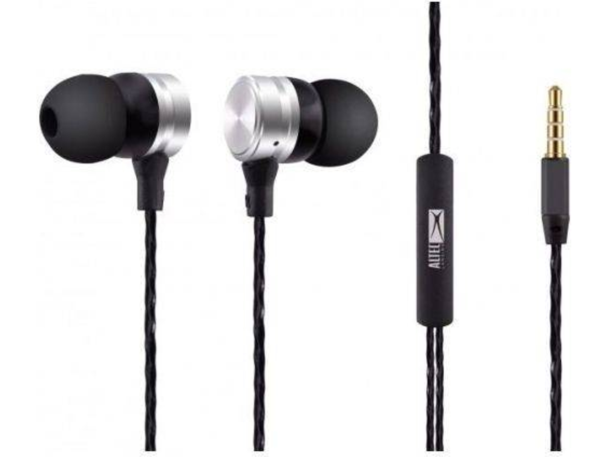 Auriculares con cable ALTEC LANSING Inspire (In ear - Micrófono - Negro)