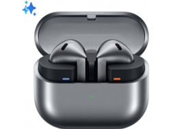Auriculares Bluetooth True Wireless SAMSUNG Galaxy Buds3 (In Ear - Micrófono - Noise Cancelling - Negro)