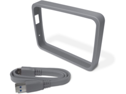 Carcasa WESTERN DIGITAL Silver (Disco duro externo - 2.5'' - Gris)
