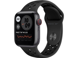APPLE Watch Nike Series 6 GPS+Cellular 40mm Aluminio gris espacial, negro