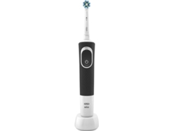 Cepillo de Dientes ORAL - B Vitality 100 Duplo Blanco y Negro (Caja Abierta - 7.600 rpm)