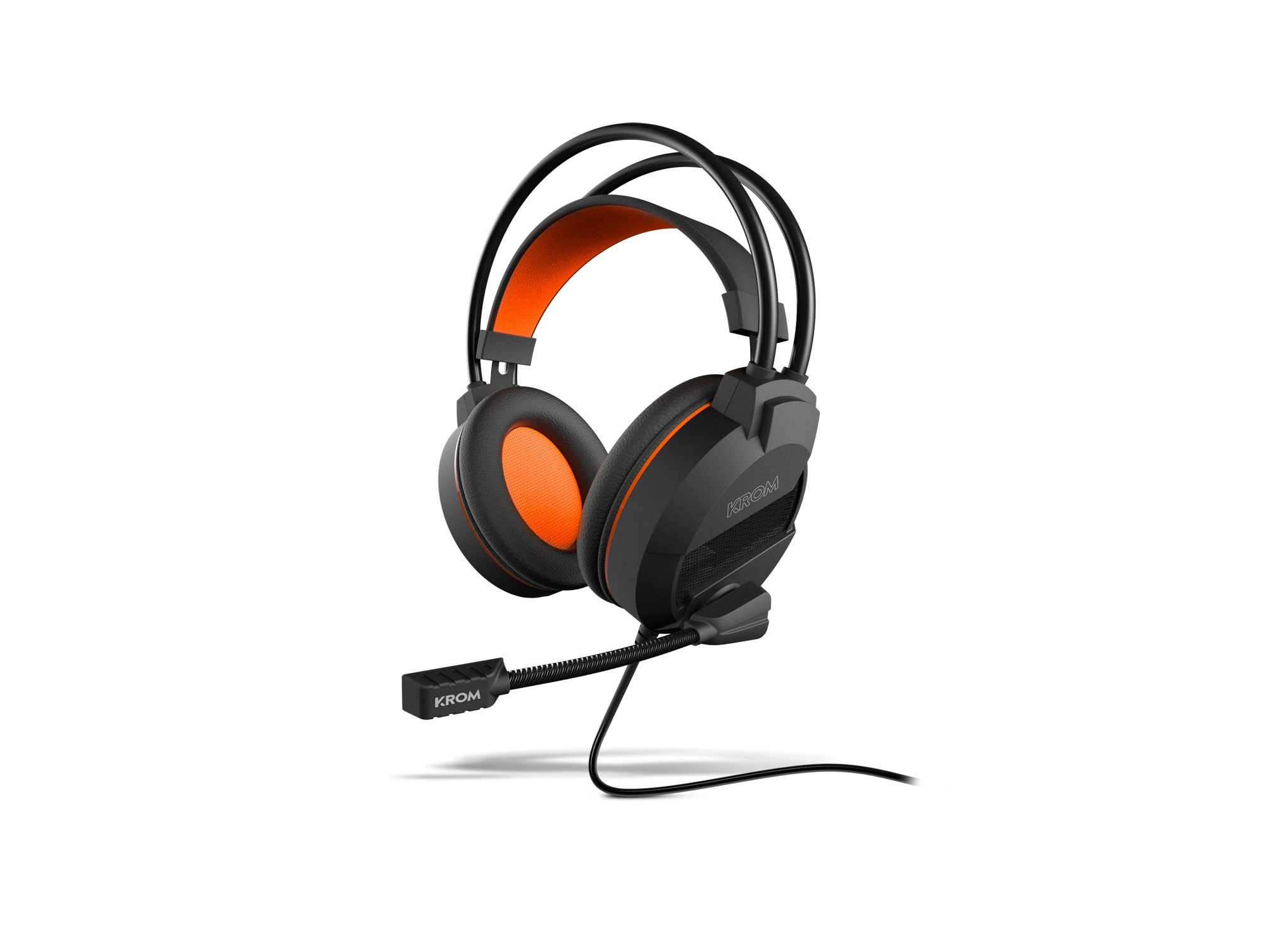 Auriculares Gaming Con Cable KROM Khami (Over Ear - PC - Negro)