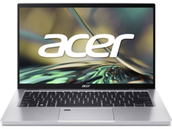 Portátil Convertible 2 en 1 ACER Spin 3 SP314-55N (14'' - Intel Core i5-1235U - RAM: 8 GB - 512 GB SSD - Intel Iris Xe Graphics G7 80EUs)