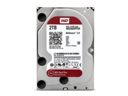 Disco HDD Interno WESTERN DIGITAL Red Pro (2 TB - SATA - 7200 RPM)