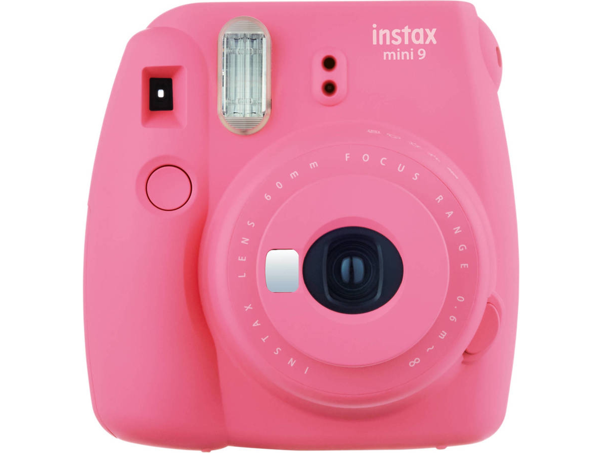 Kit Cámara Instantánea FUJIFILM Instax Mini 9 + 10 películas (Flamingo Pink - Obturación: 1/60 s - 2x Pilas AA - 62x46mm)