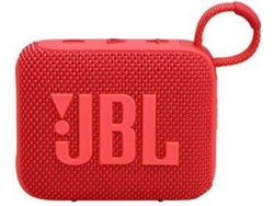 Altavoz Bluetooth JBL GO 4 (7 W - Autonomía: 7 horas - Rojo)