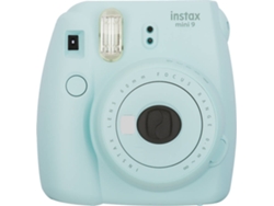 Cámara Instantánea FUJIFILM Instax Mini 9 (Ice Blue - Obturación: 1/60 s  - 2 Pilas LR6/AA - 62x46mm)