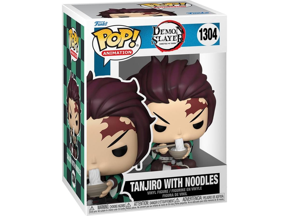 Figura FUNKO Pop Animation: Demon Slayer - Tanjiro Con Fideos