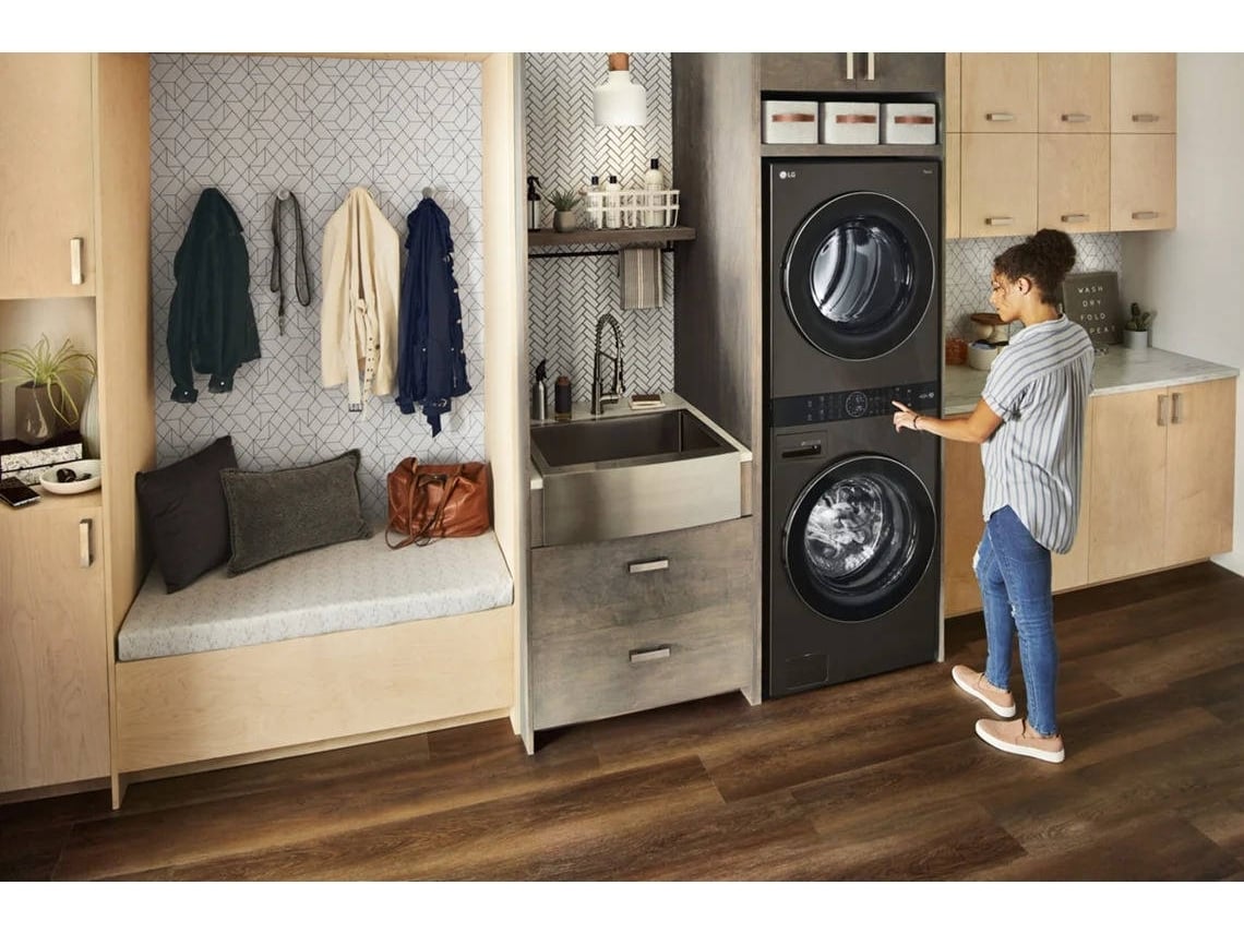 Lavadora Secadora LG Washtower WT1210BBF (10/12 kg 1400 rpm