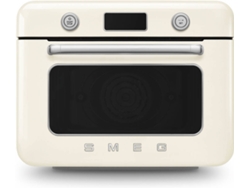Horno a vapor SMEG COF01CREU Anni 50 (30 L - 1800 W - Crema)