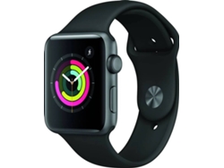 APPLE Watch Series 3 GPS (Reacondicionado Flippers Como Nuevo - 42 mm - Aluminio Gris, Negro)