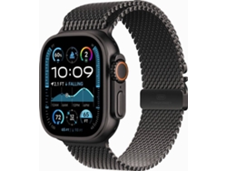 APPLE Watch Ultra 2 GPS + Cellular 49mm Titanio Negro con Correa Loop Milanesa Titanio Negro (Talla - L)