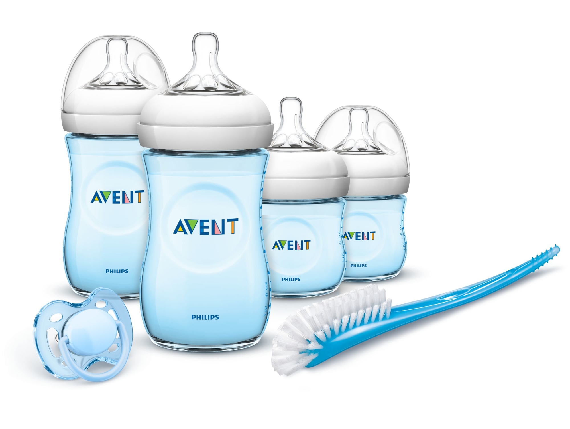 Conjunto de Biberones PHILIPS Avent SCD290/04 (Azul)