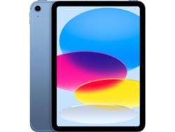 iPad APPLE (10.9'' - 256 GB - Wi-Fi+Cellular - Azul)