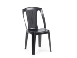 Silla Apilable IPAE-PROGARDEN Procida (48 x 52,5 x 81 cm - Antracite)