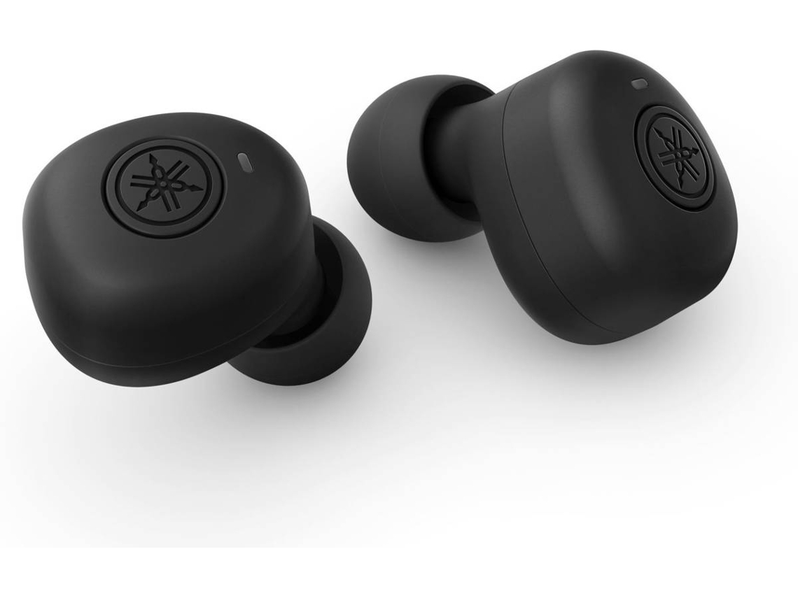 Auriculares Bluetooth True Wireless YAMAHA Tw-E3B (In Ear - Micrófono - Negro)