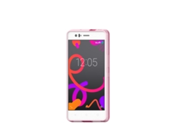 Carcasa BQ Aquaris M5 Gummy Rosa