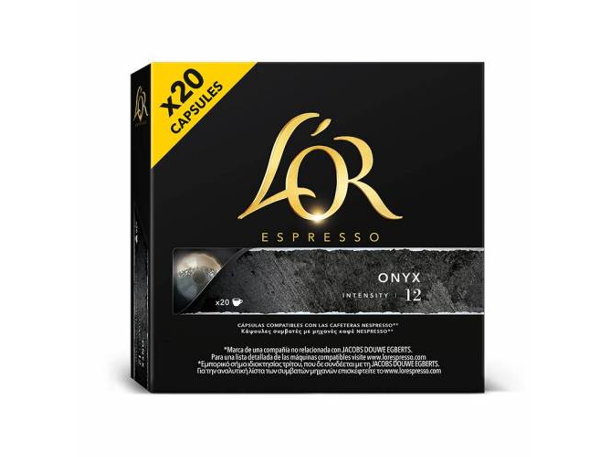 Cápsulas de Café Espresso Onyx Int 12 L'OR
