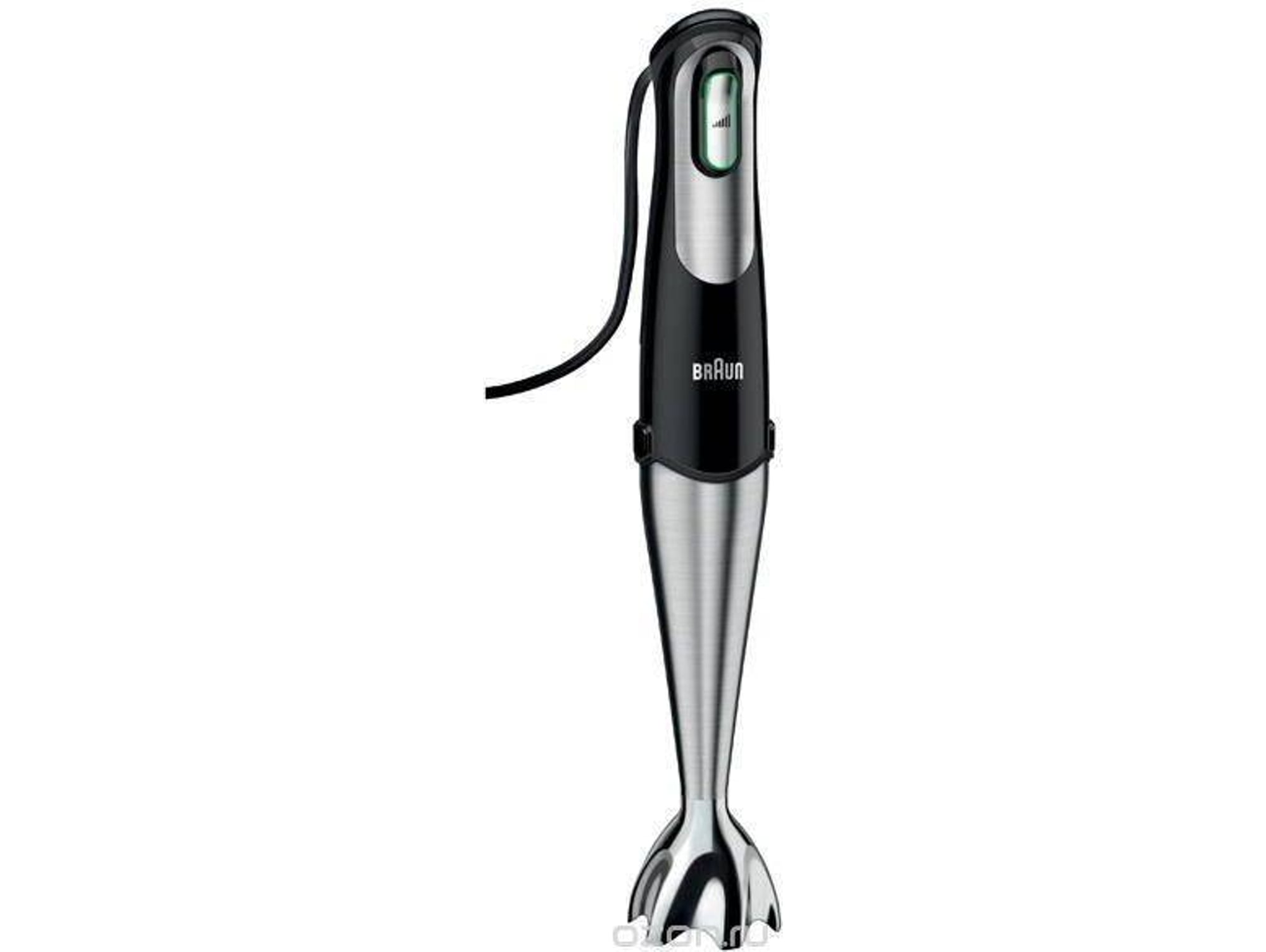 Batidora de Mano + Accesorios BRAUN MQ745 Aperitif (750 W - Negro y Plata)