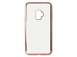 Carcasa Samsung Galaxy S9 KSIX Flex metal Rosa