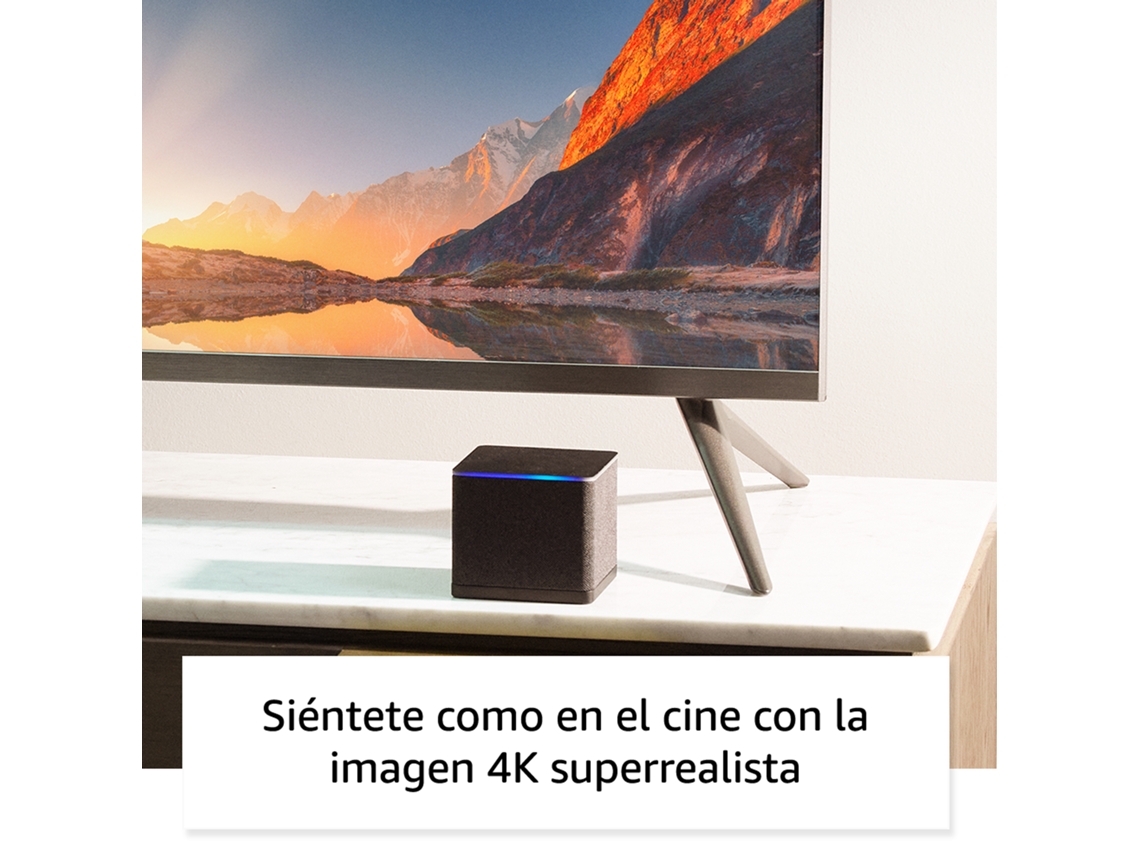 Amazon Fire TV Cube (Alexa - Wi-Fi - 4K Ultra HD) | Worten Canarias